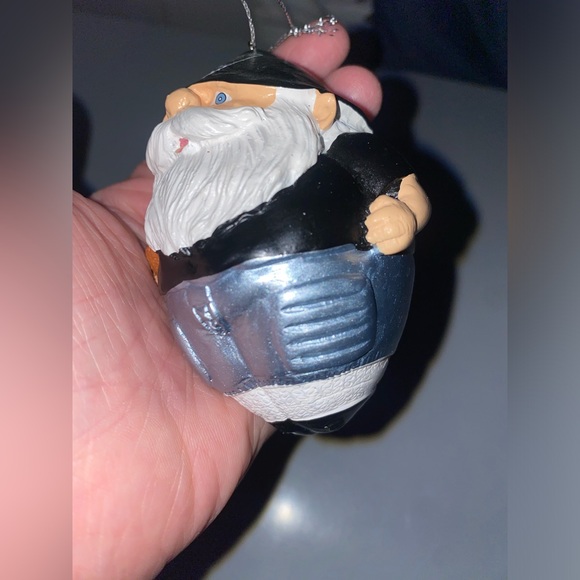 FOCO NFL Oakland Raiders Mini Gnome Ornament & Raiders 3D Stadium Ornament - Picture 12 of 14